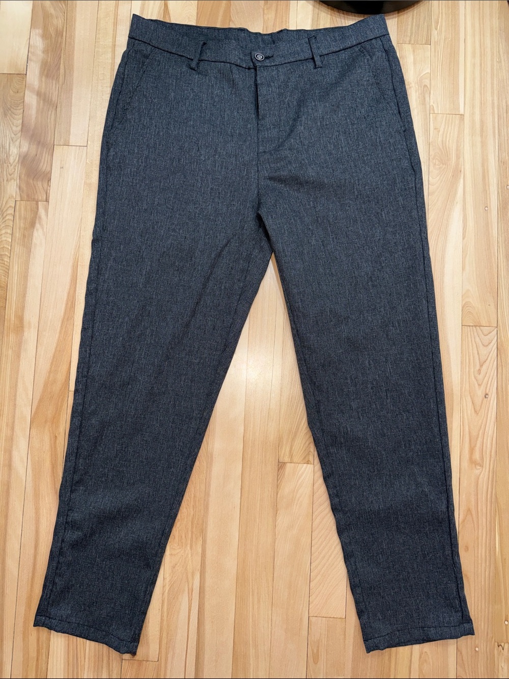 SHEIN Men's Dark Gray Dress Pants